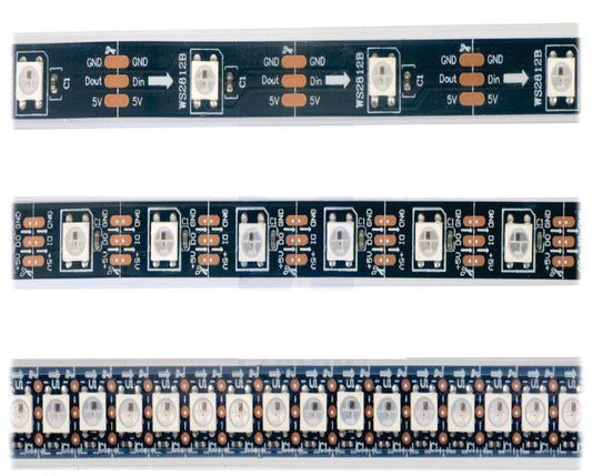 5V 12v 24v WS2812B Addressable Pixel RGB Led Strip Light